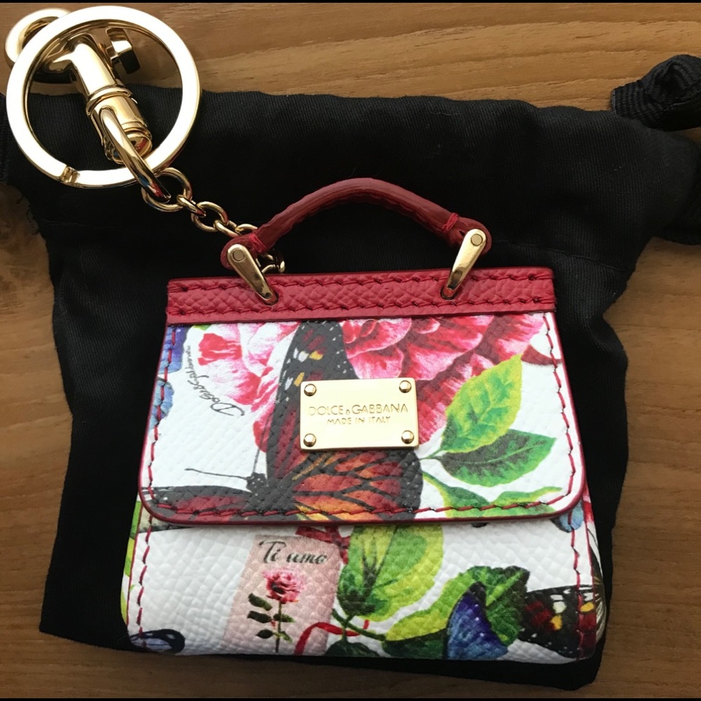 Dolce & Gabbana Dauphine Stampata Bag Charm